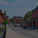 Image of Downtown Kemptville that demonstrates the place of business for the Old Town Kemptville BIA