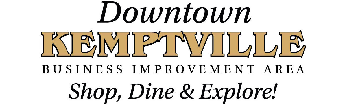 Downtown Kemptville BIA Textmark Logo on a White Background